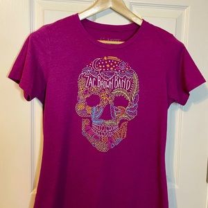 Zac Brown’s Southern Ground Welcome Home Tour 2017 skull graphic tee sz L